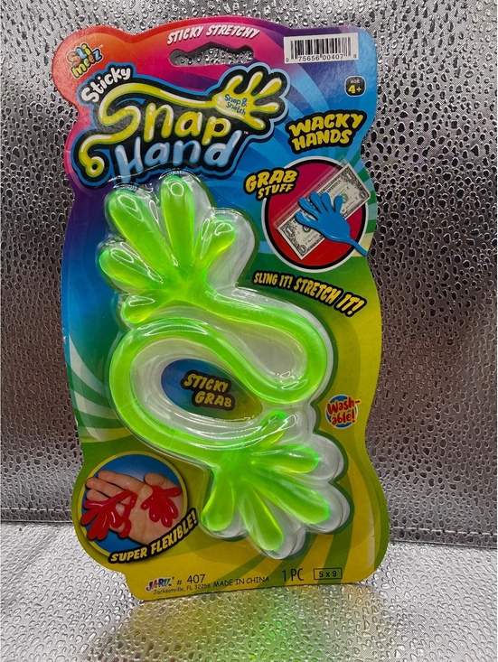 Other - Snap Hand Wacky Hands sticky grab toy green